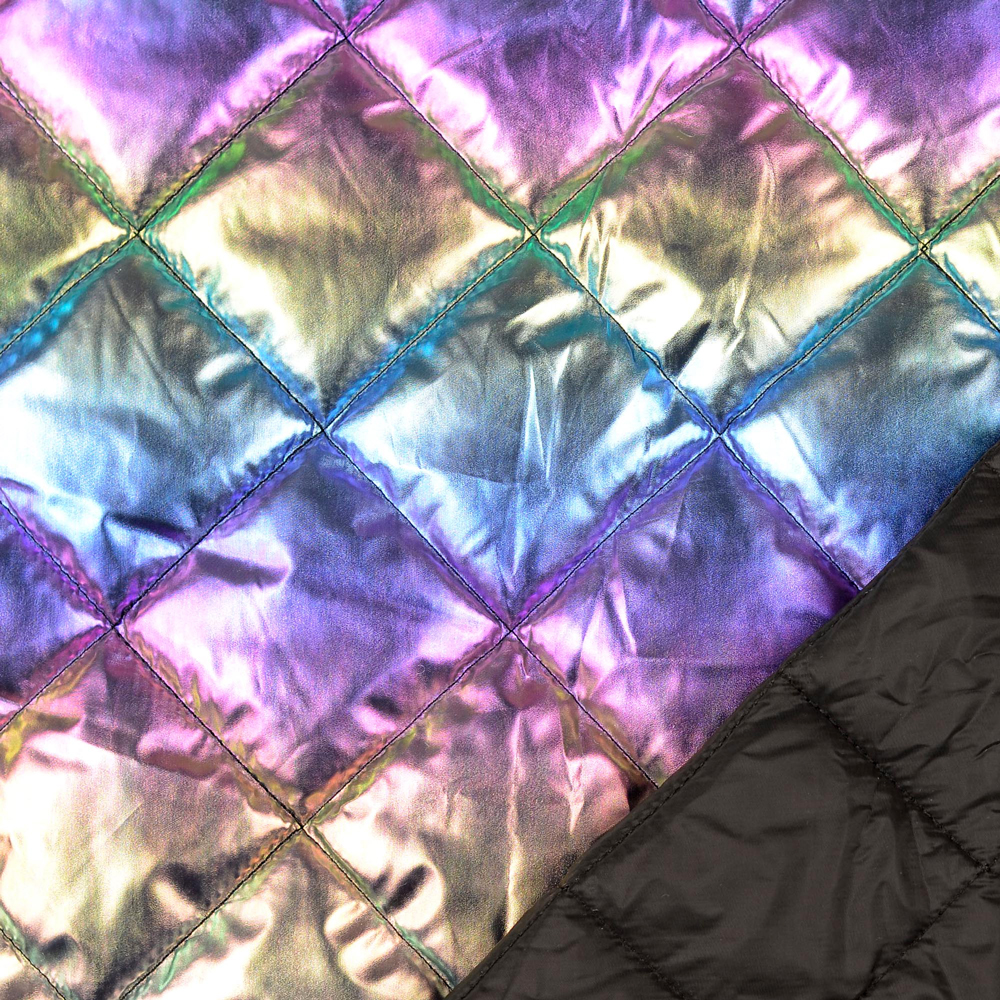 METALIC QUILT - RAINBOW - 2