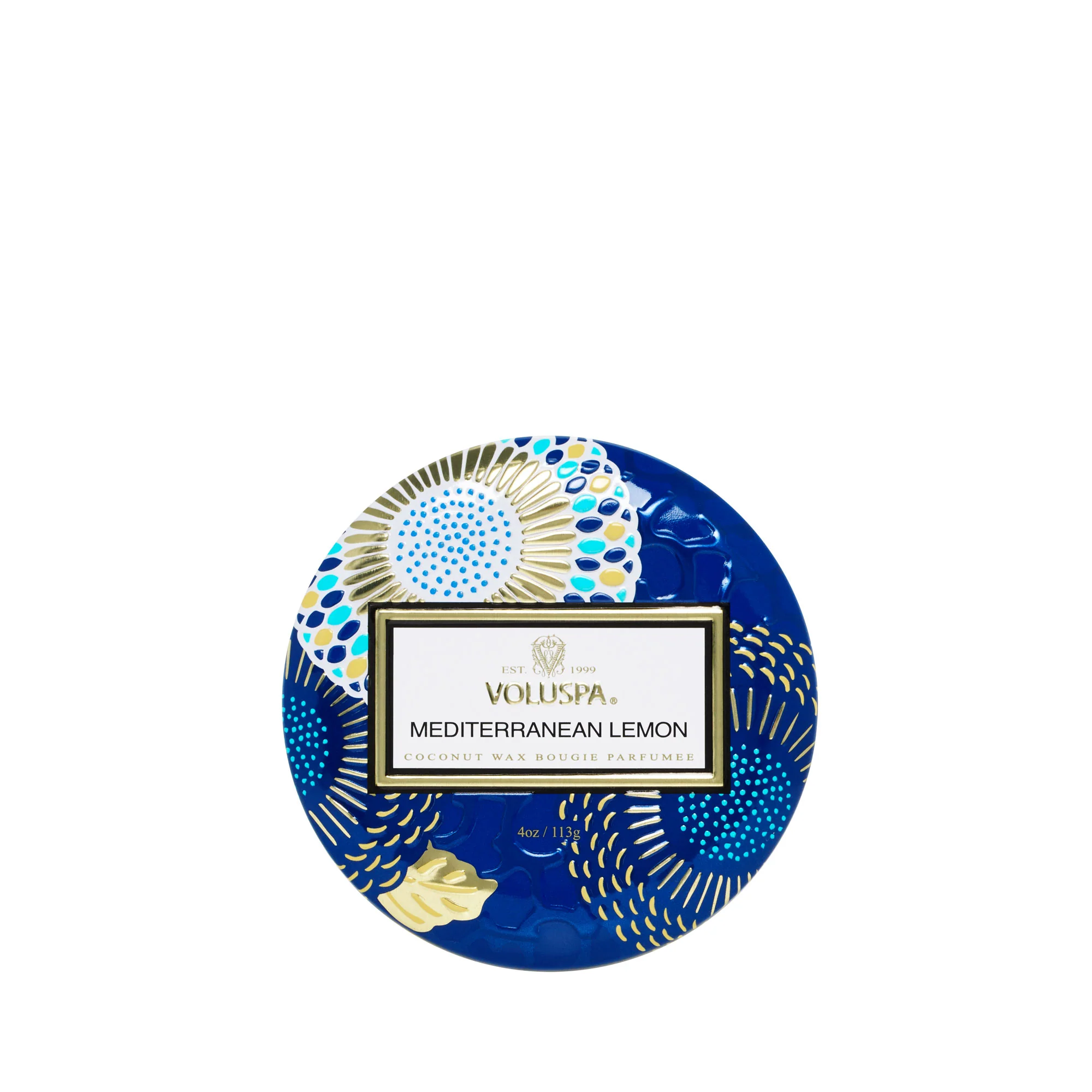 Voluspa Mediterranean Lemon Mini Tin - 3