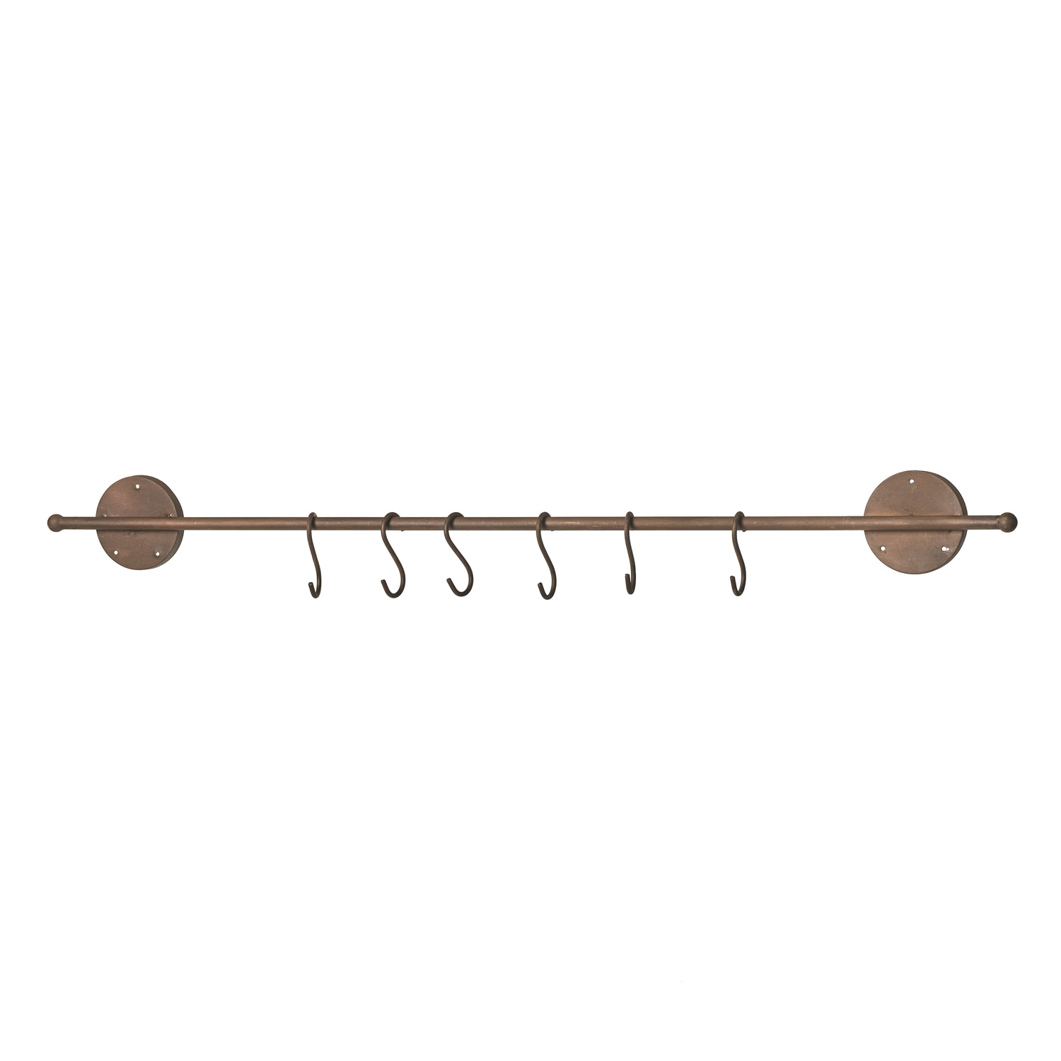 Coat rack - Clothes hanger with hooks - Metal - 100 cm - 3
