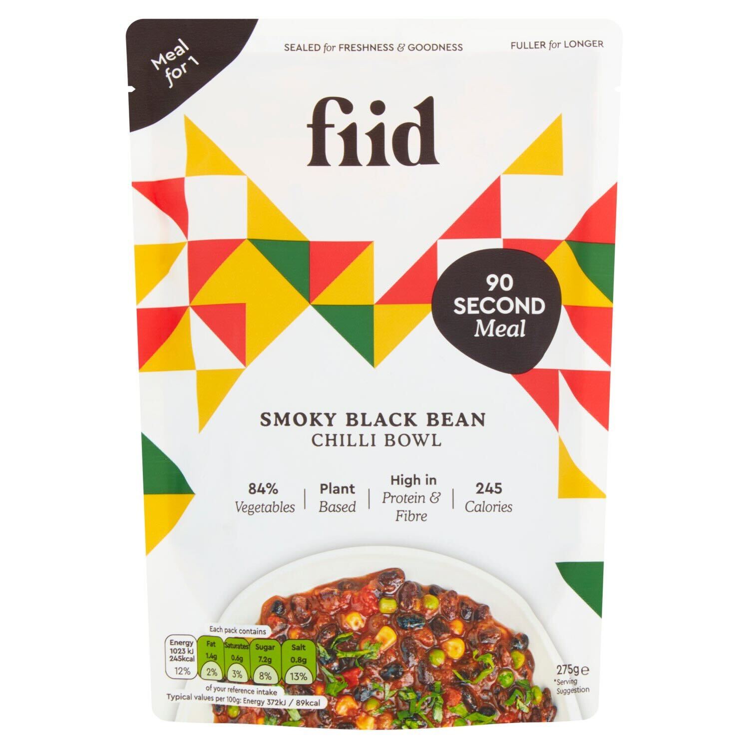 Chili Black Bean 275g Fiid