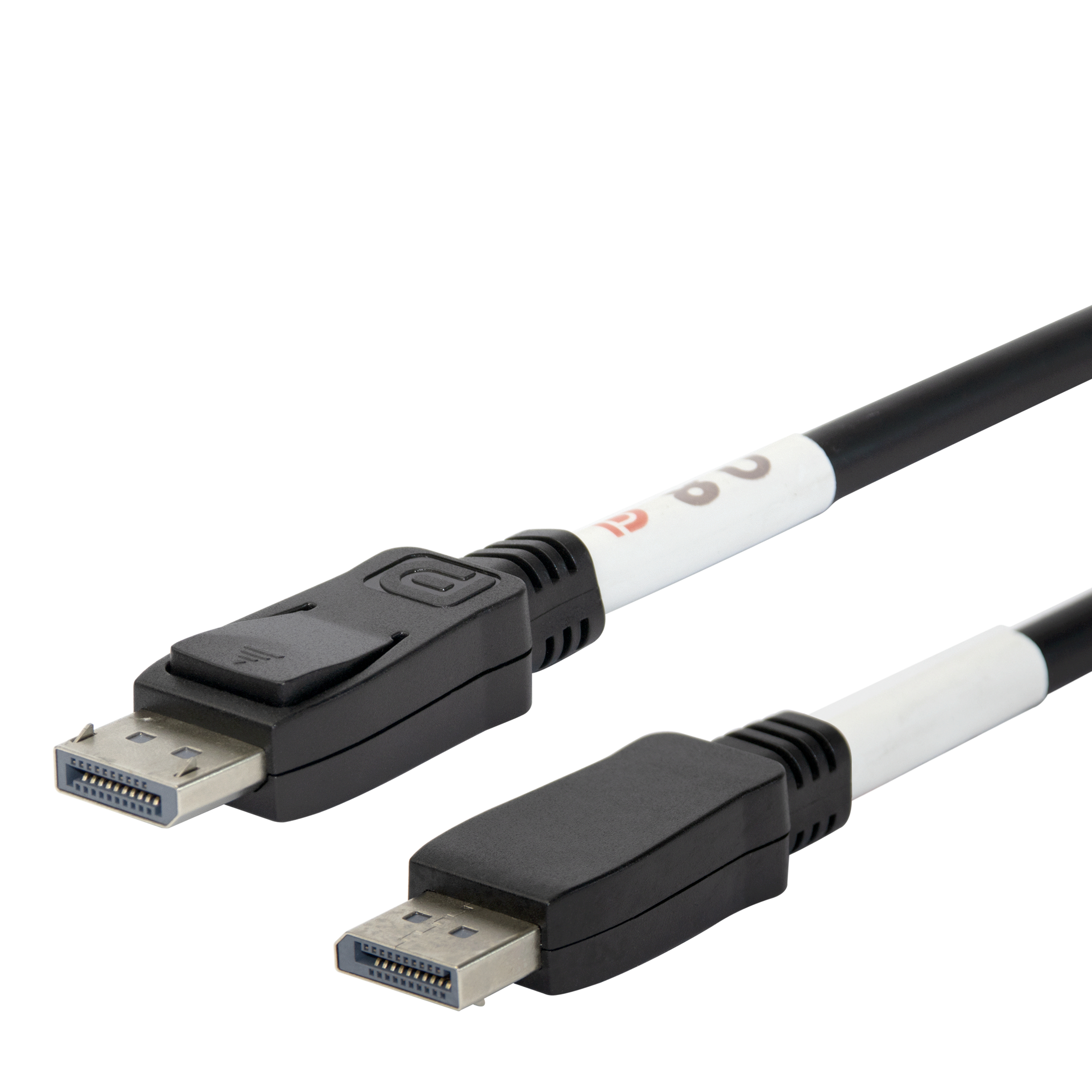 Deltaco DisplayPort kabel, DP 2.1, 8K, DP80, 1m, svart