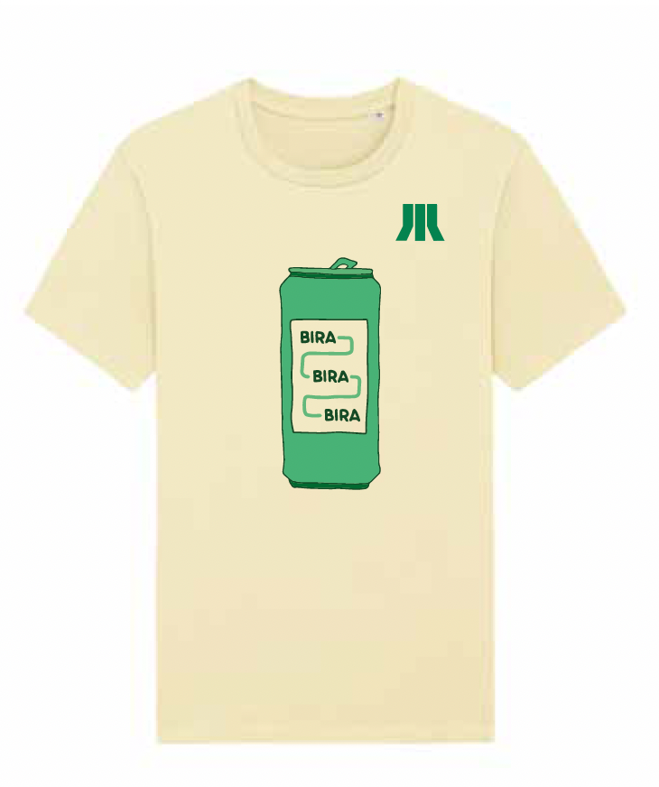 Gröna Linjen:  T-shirt  Bira Bira Bira
