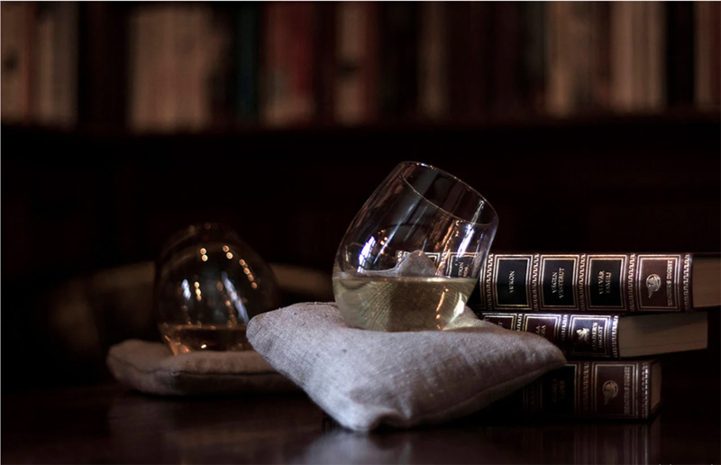 Staella Whiskyglas mit Weizenkissen - 2