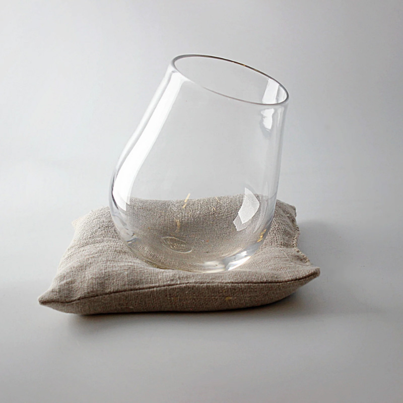 Staella Whiskyglas mit Weizenkissen