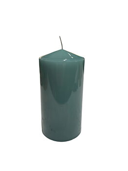 Blockljus Duvblå Lack 7,5x15 