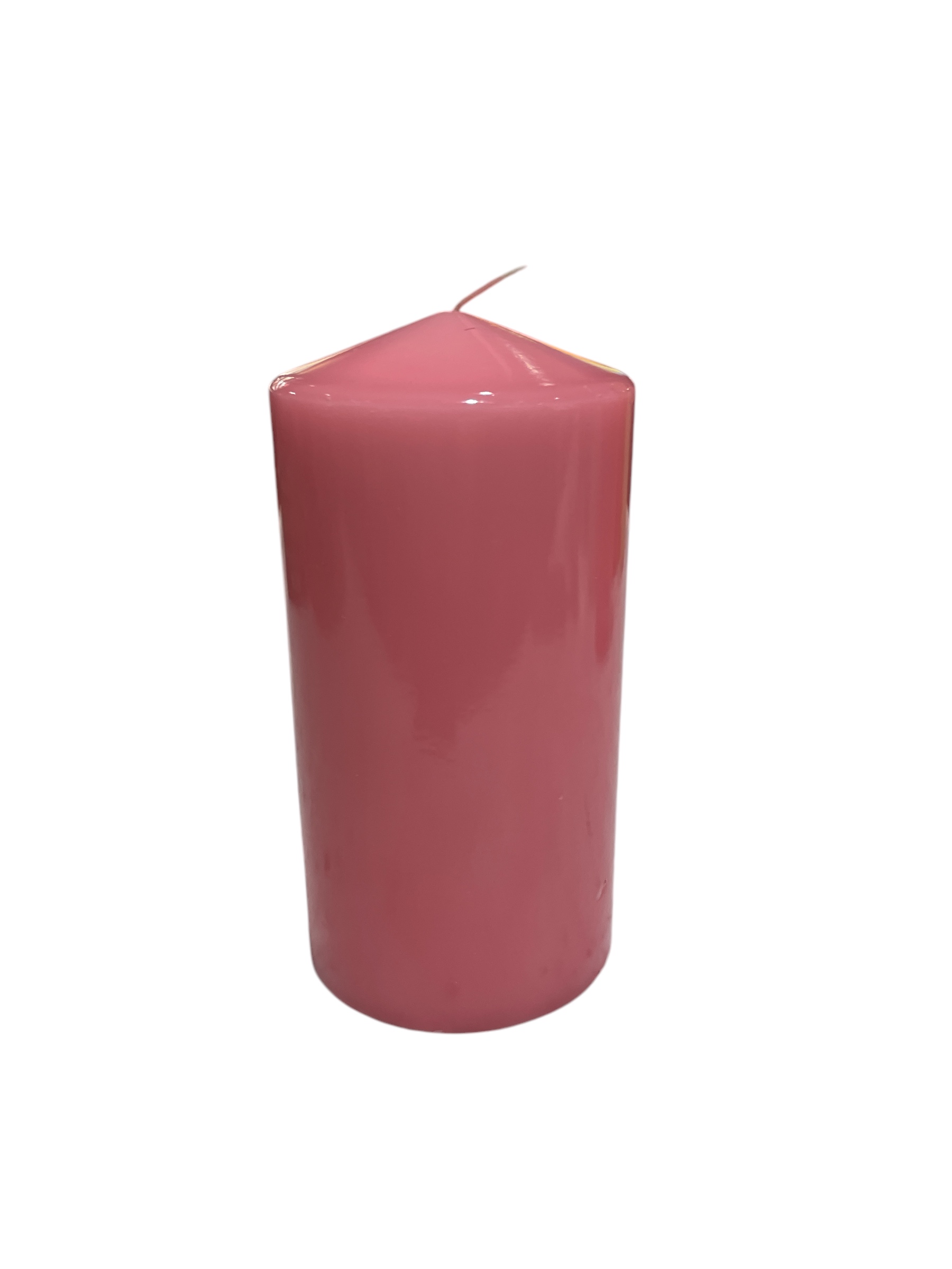 Blockljus Rosa Lack 7,5x15 