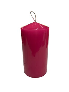 Blockljus Cerise Lack 7,5x15 