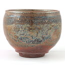 Isak Isaksson (2000s) Unique Chawan Bowl with Brown Glaze 10 cm  #1