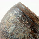 Isak Isaksson (2000s) Unique Chawan Bowl with Brown Glaze 10 cm  #1