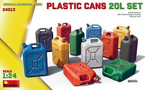 1/24 Plastic Cans 20L Set