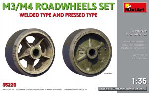 1/35 M3/M4 ROADWHEELS SET WELDEDTYPE AND PRESSED TYPE