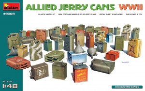 1/48 Allied Jerry Cans  WW2
