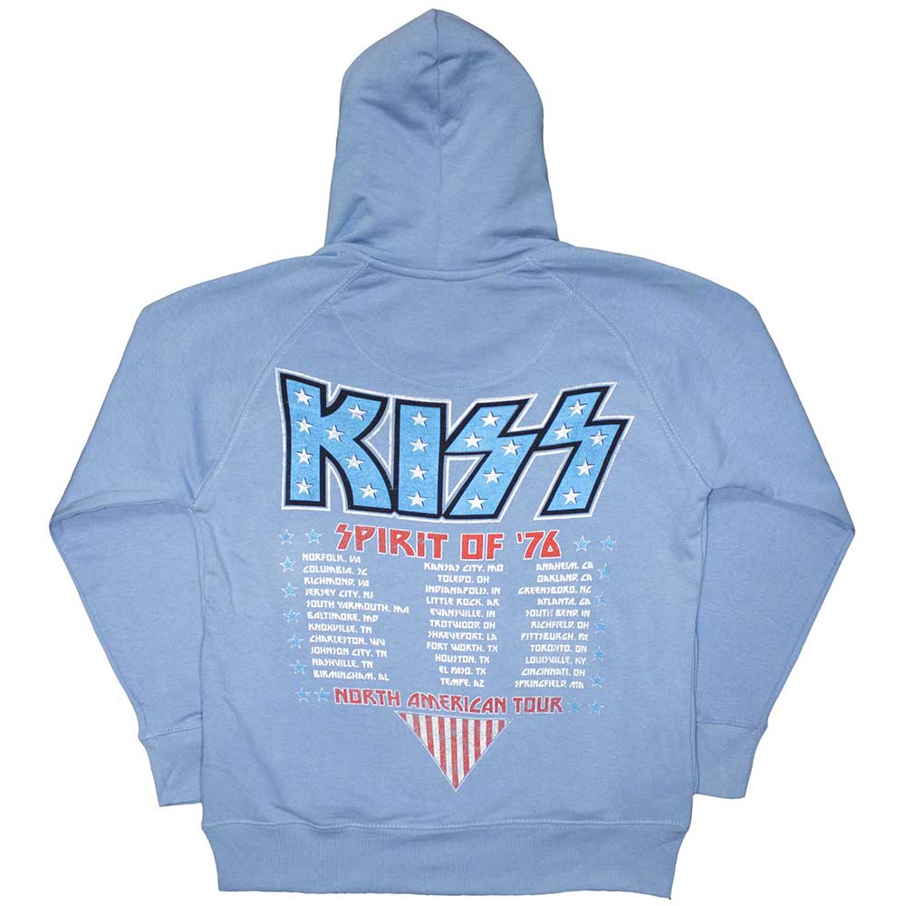 KISS hettegenser: Americana - størrelse XS-XXL - 3