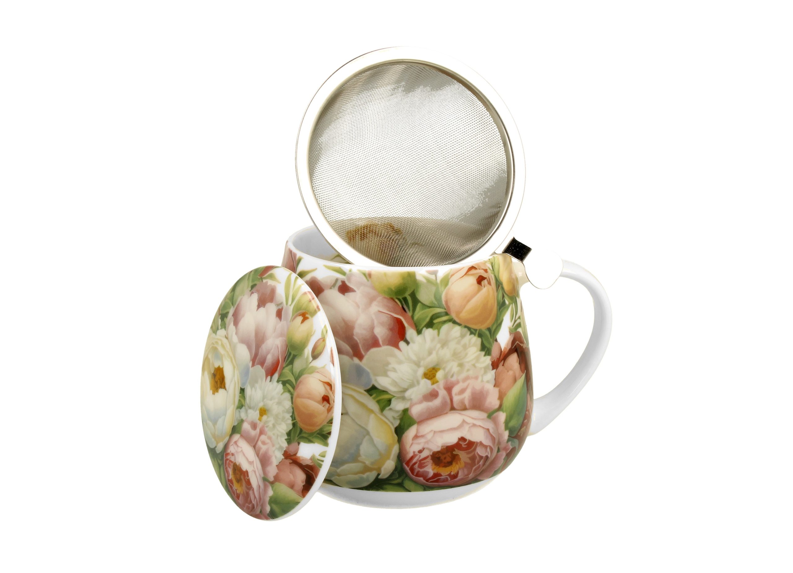 Peonies - Mugg Barrel med tesil (The Art Gallery) - 3