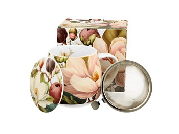 Magnolia - Mugg Barrel med tesil (The Art Gallery)