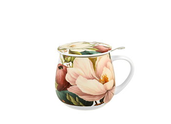 Magnolia - Mugg Barrel med tesil (The Art Gallery)