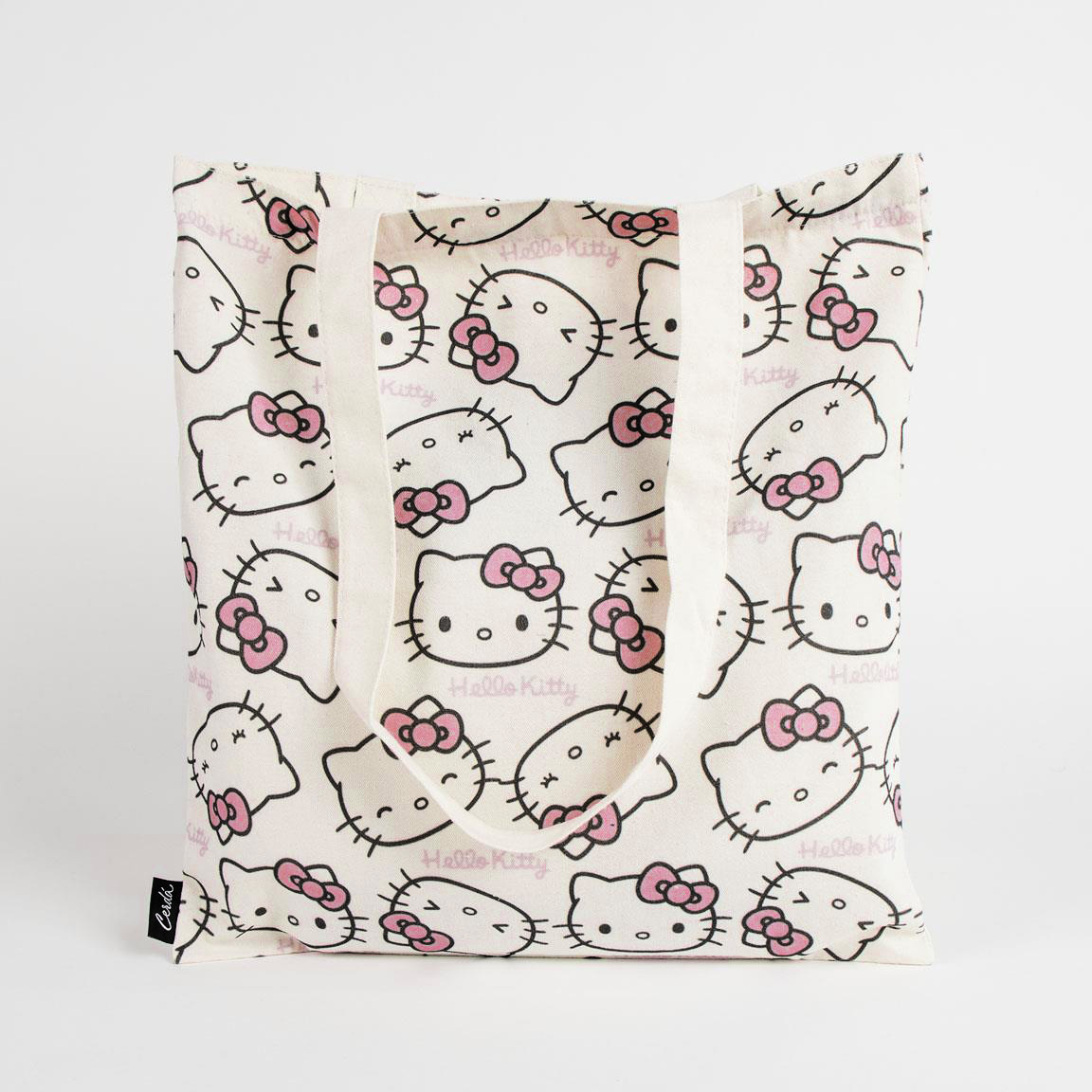 Hello Kitty Shoppingväska - Naturfärg 40 cm - 2