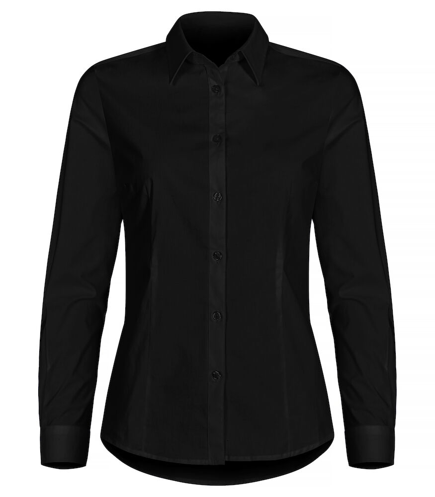 Stretch Shirt L/S Dam - Clique