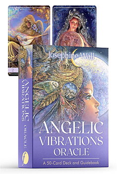 Angelic Vibrations Oracle A 50-Card Deck and Guidebook - Wall, Josephine