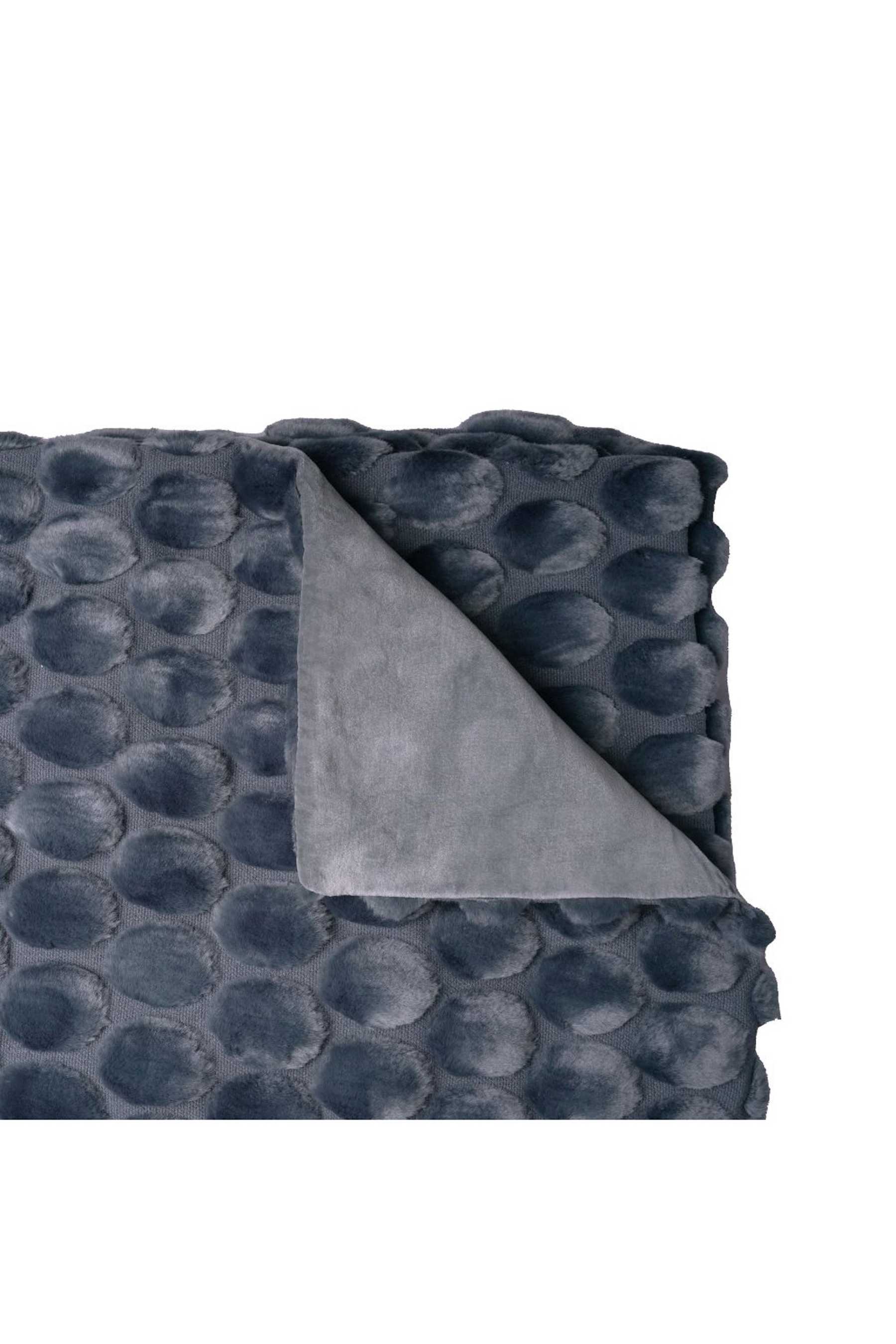 EGGSHELL   PLÄD  BLUE 130X170CM  CEANNIS - 3