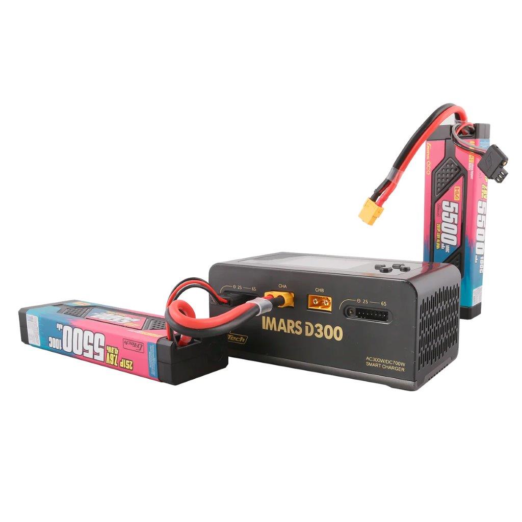 GensAce Gens Ace Imars D300 Laddare 300W/700W Smart Svart - 6