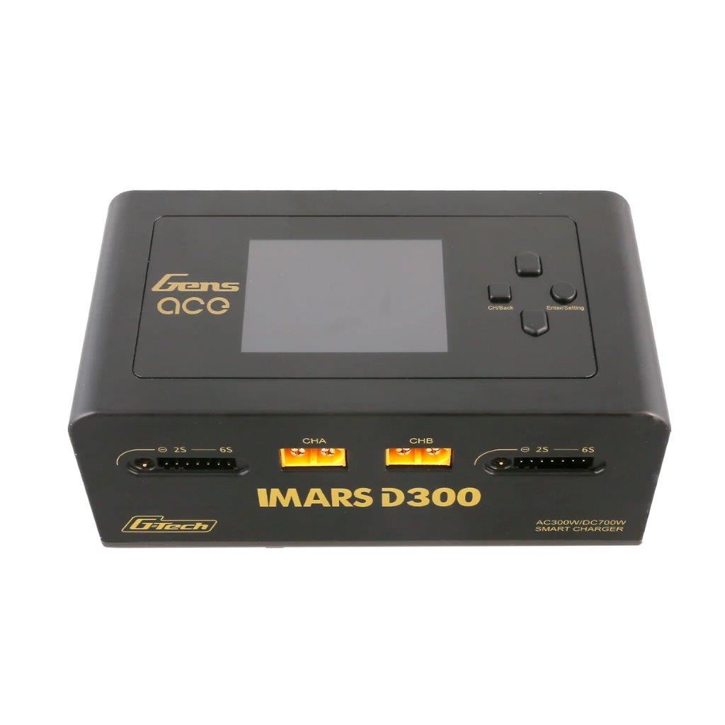 GensAce Gens Ace Imars D300 Laddare 300W/700W Smart Svart