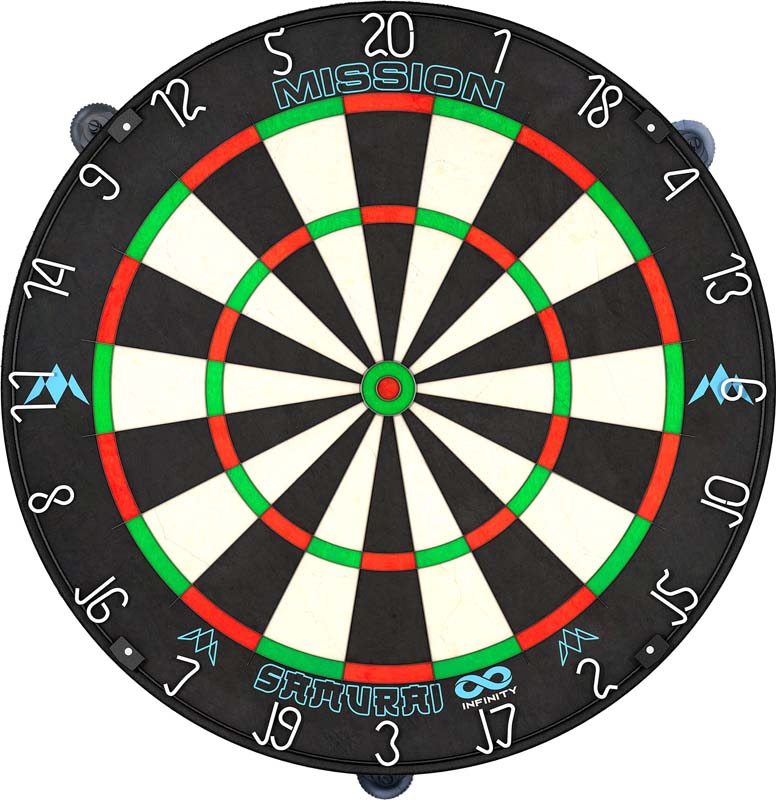 Mission Dartboard-Stabiliser kit  - 6