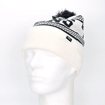 Vans - Check Pom Beanie Marshmallow