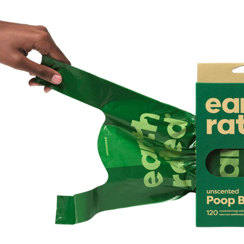 Earth Rated poop bags with handle 120 pcs