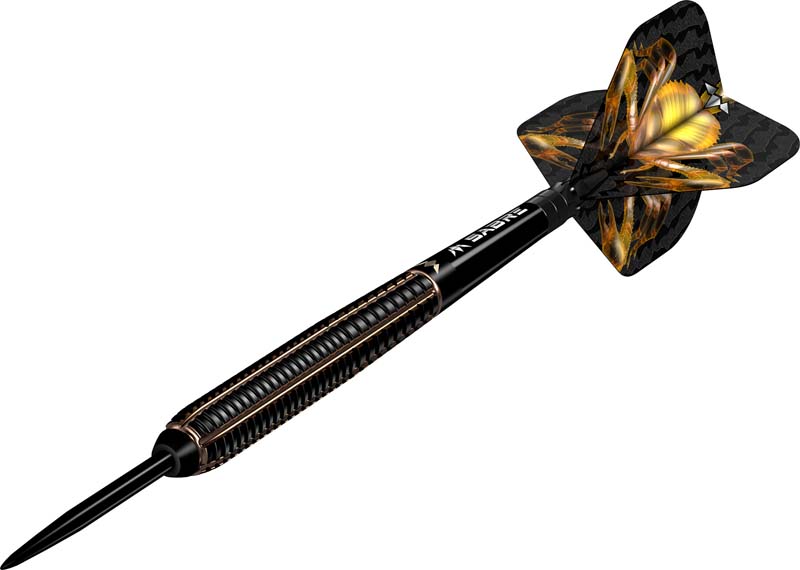Mission Scorpion Black & Gold Electro Plated 90% 22g - 2