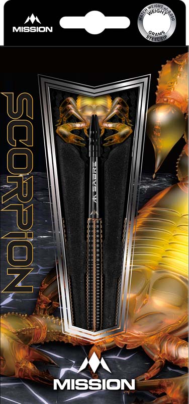 Mission Scorpion Black & Gold Electro Plated 90% 22g - 3