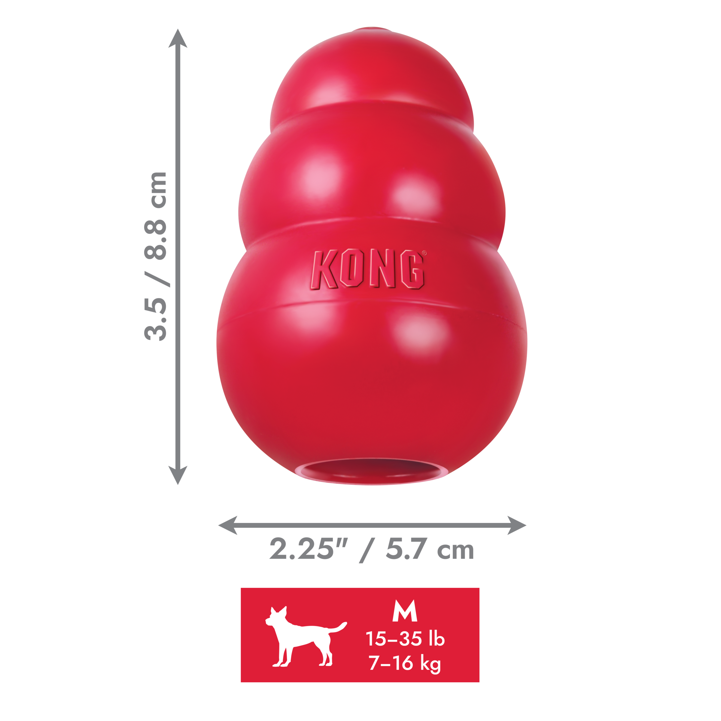 KONG Classic röd - 14