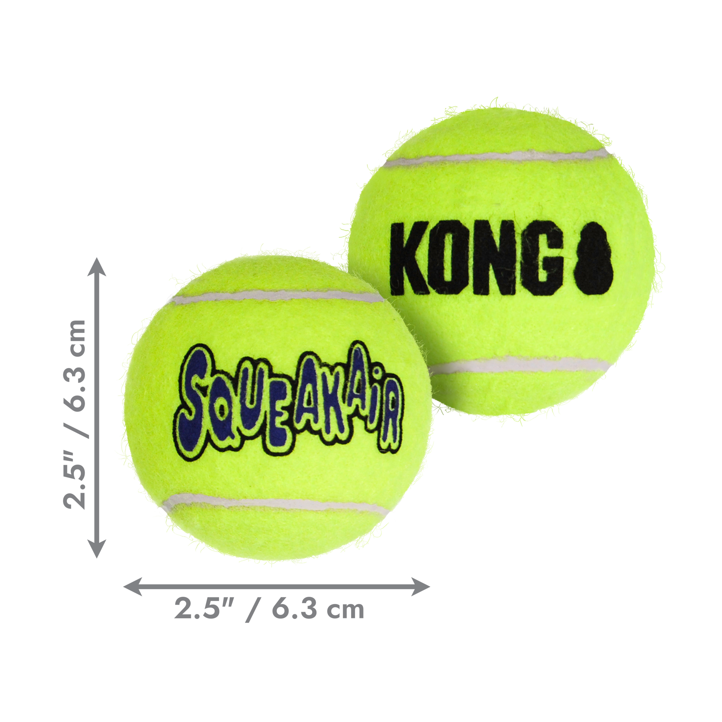 KONG SqueakAir® Ball 3-Pack - 8