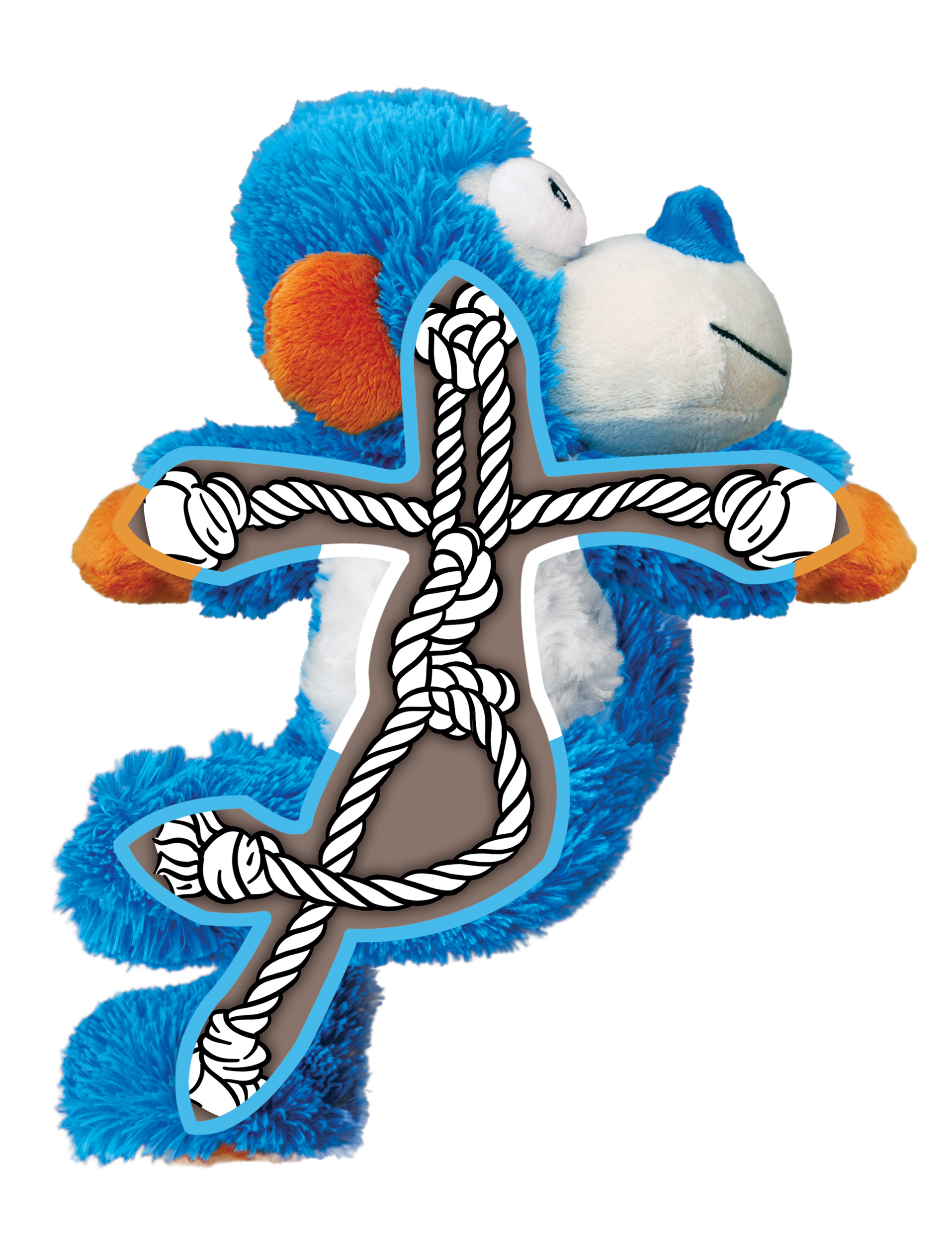 KONG Cross Knots Monkey S/M - 3