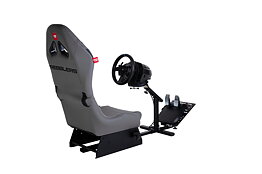 Rebblers GT Premium - All-round Racing Simulator Seat for F1, Rally and GT racing (Black & Grey Seat)