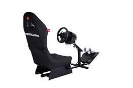 Rebblers GT Premium - All-round Racing Simulator Seat for F1, Rally and GT racing (Black Seat)
