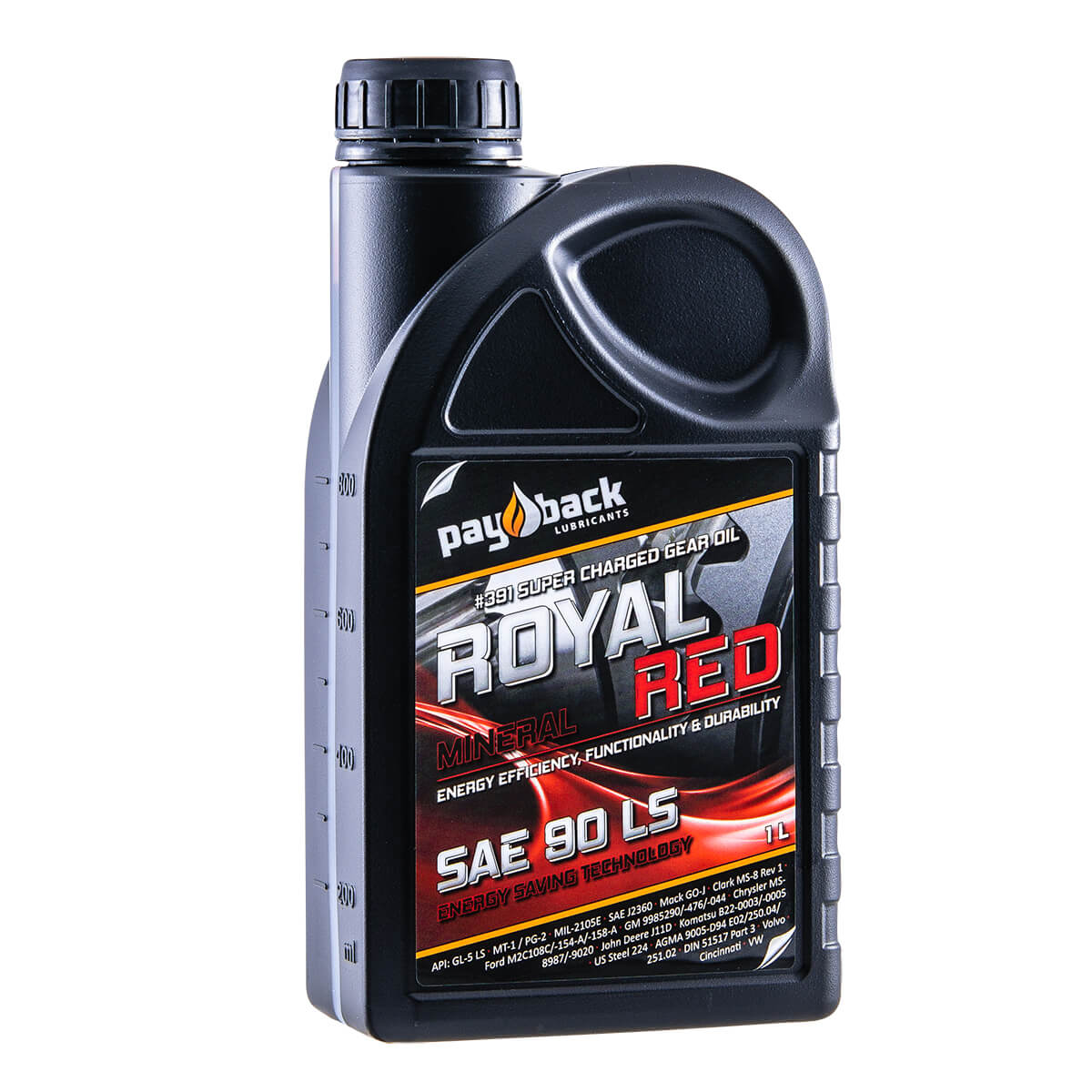 Royal Red SAE 90 Mineral GL-5 LS