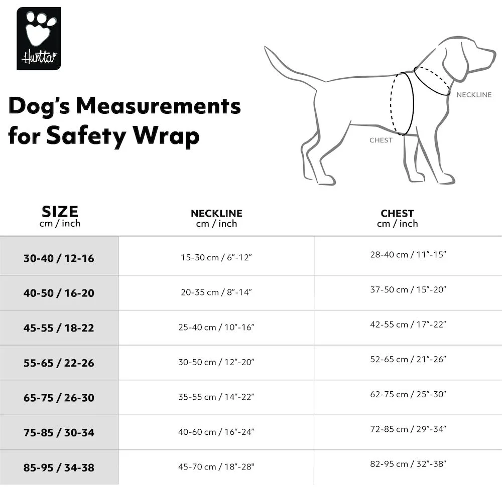 Hurtta ECO Safety Wrap Reflex Dog Vest - Ruby - 5
