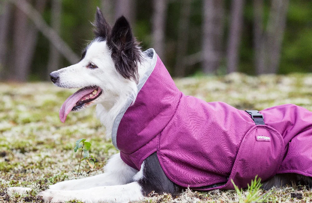 Pomppa Perus Wintercoat - Plum - 7