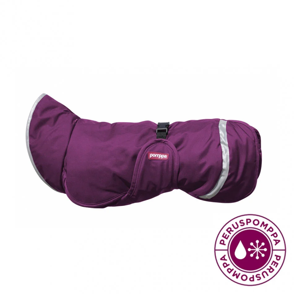 Pomppa Perus Wintercoat - Plum - 3