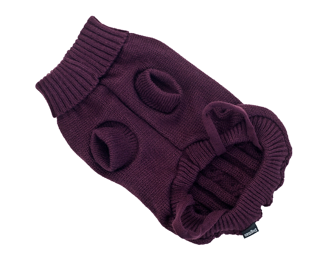 Dogman Stickad tröja Gina 45cm- Wine - 2