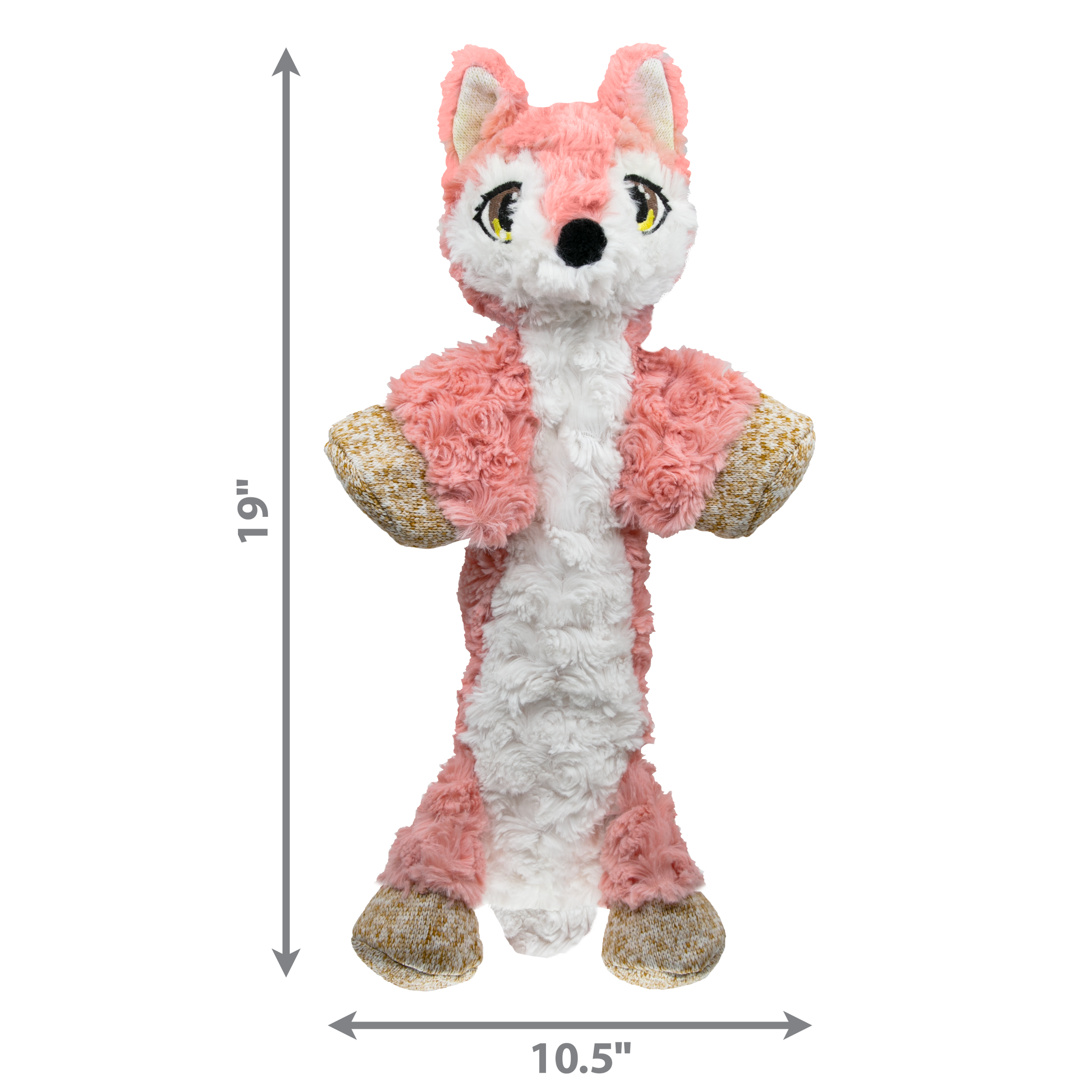 KONG Low Stuff Flopzie Fox M - 2