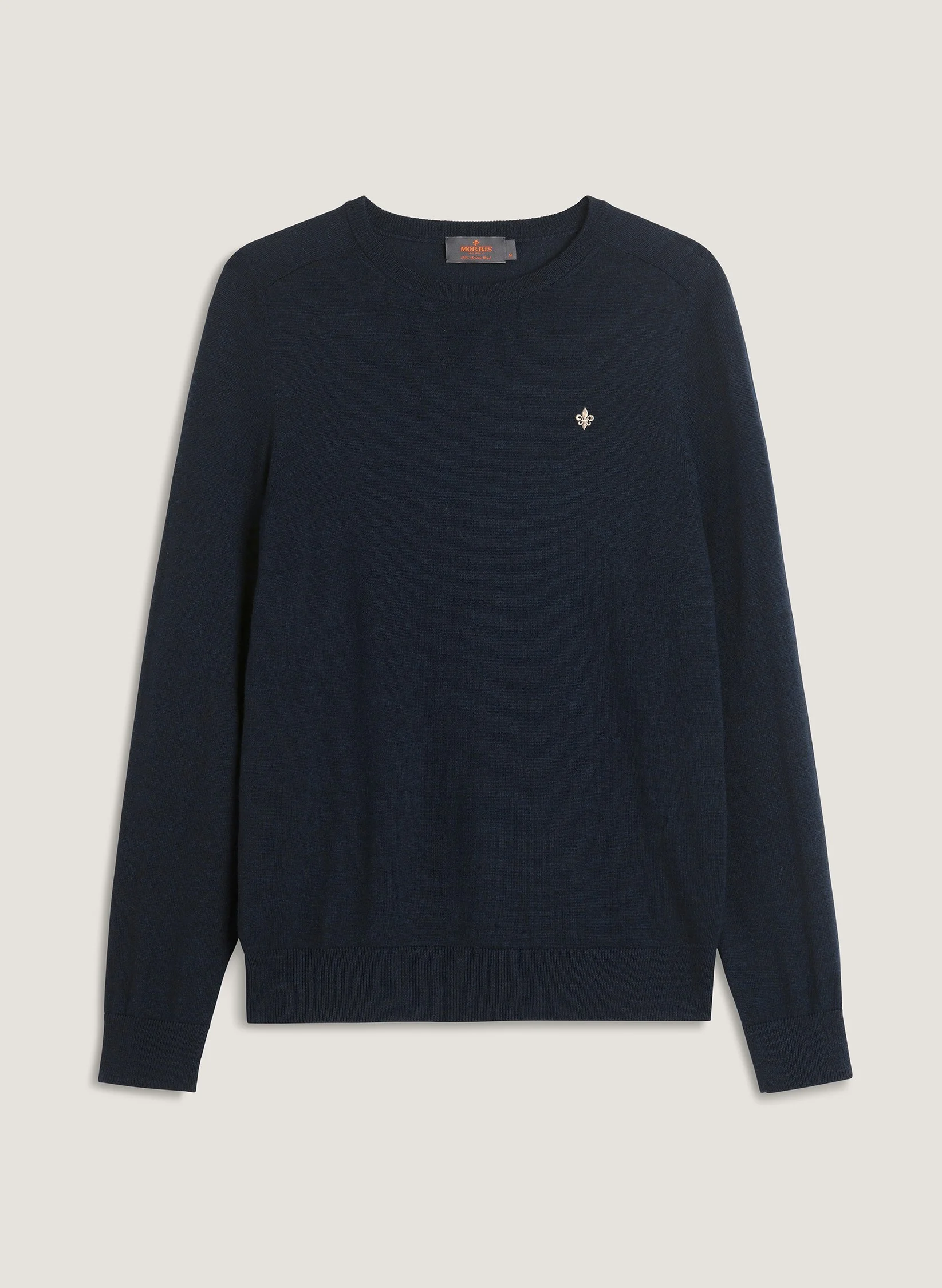 Morris - Merino Oneck - Blue