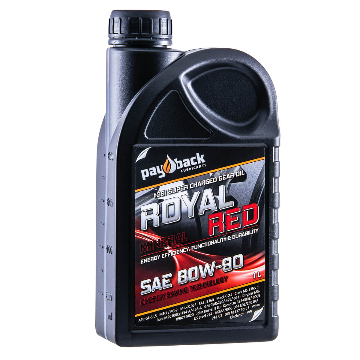 Royal Red 80W-90 Mineral GL-5 LS