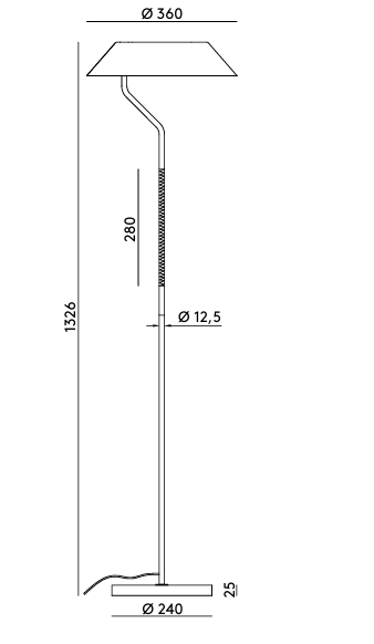 Golvlampa Aider - 3