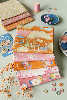 Tilda  Fat Quarter Pink/Ginger