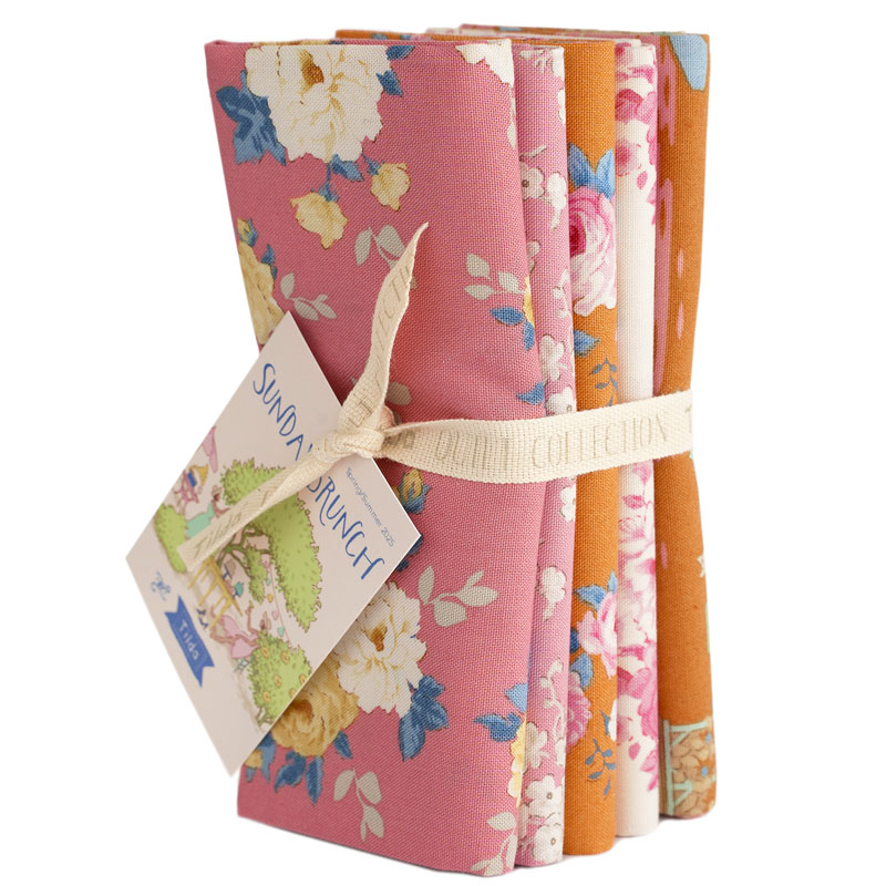Tilda  Fat Quarter Pink/Ginger