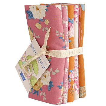 Tilda  Fat Quarter Pink/Ginger