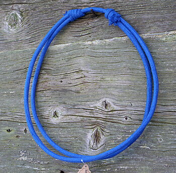 Halsring / cordeo Brockamp (styv), blå