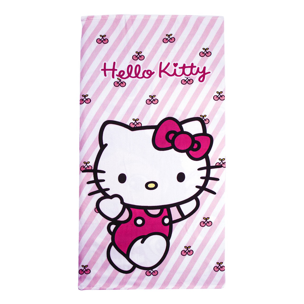 Hello Kitty Badhandduk Happy - 70 x 140 cm